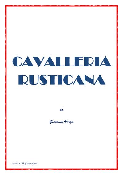 Cavalleria rusticana